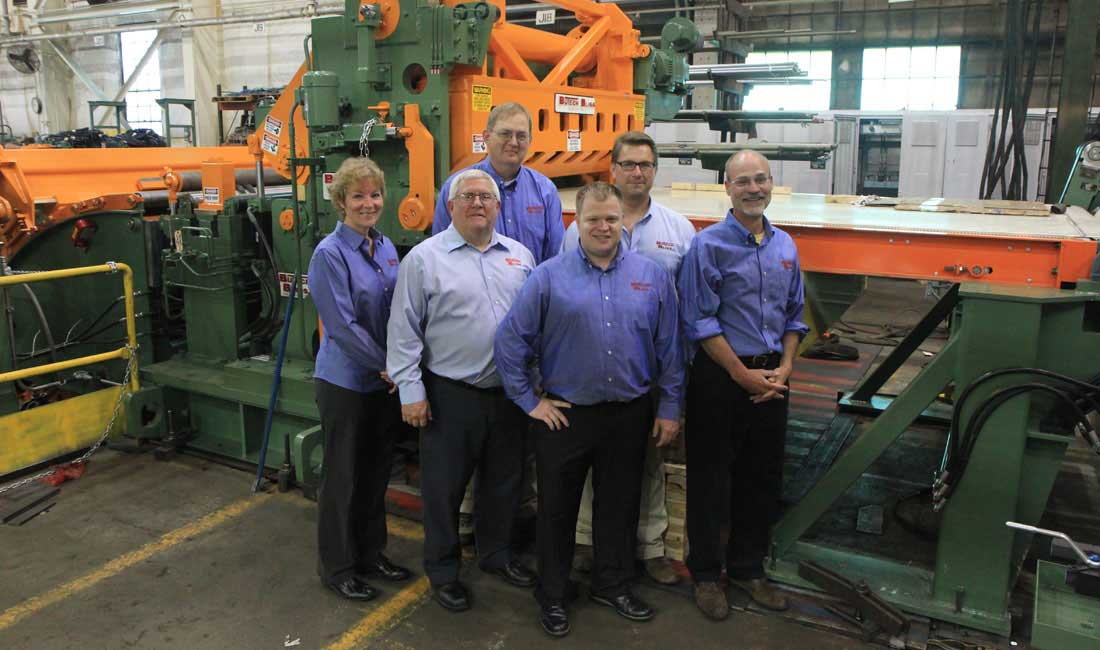 spare parts team for coil processing equipment
